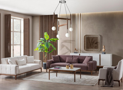 Sofa set 3+3+1 Seater + Coffee table 4-piece set Upholstery Furniture Sofa Couch